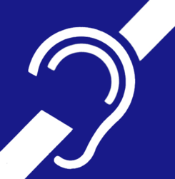 Icono discapacidad auditiva.